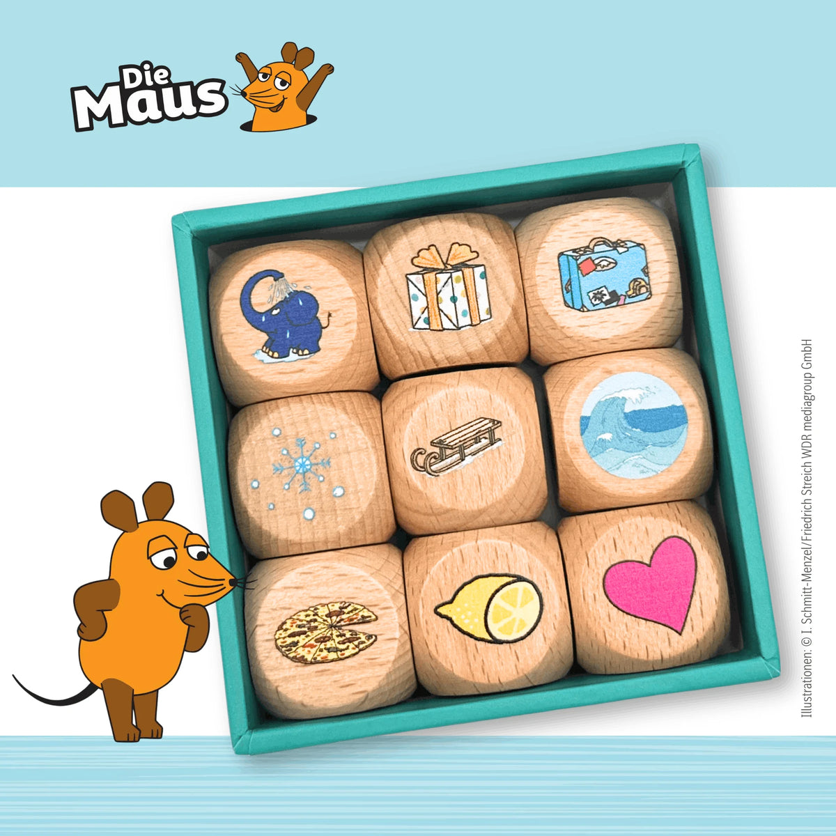 Geschichtenwürfel mit der Maus – Ansicht