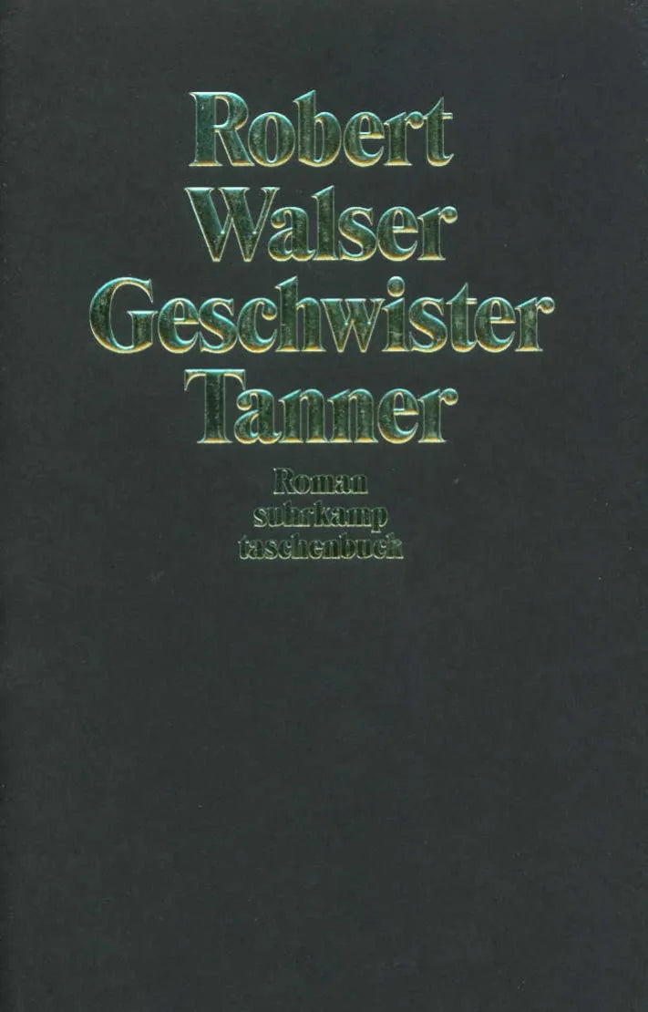 Buchcover von 'Geschwister Tanner' - Taschenbuch von Robert Walser