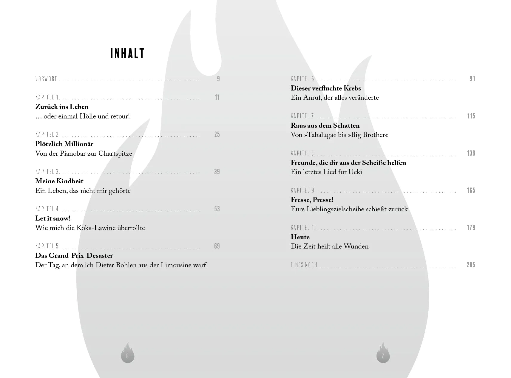 Innenansicht von 'Gesegnet und verflucht' - Gebundene Ausgabe