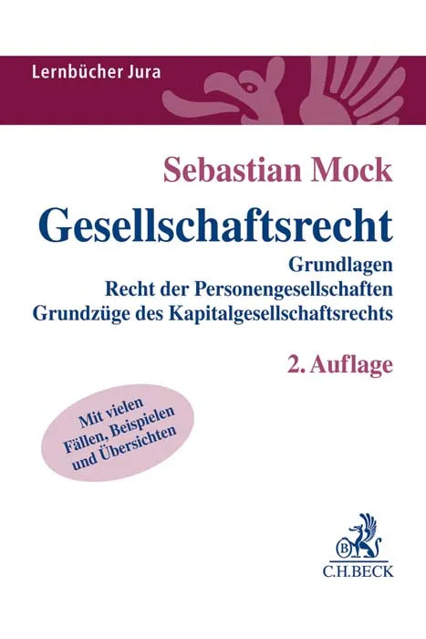 Buchcover von 'Gesellschaftsrecht' - Taschenbuch von Sebastian Mock
