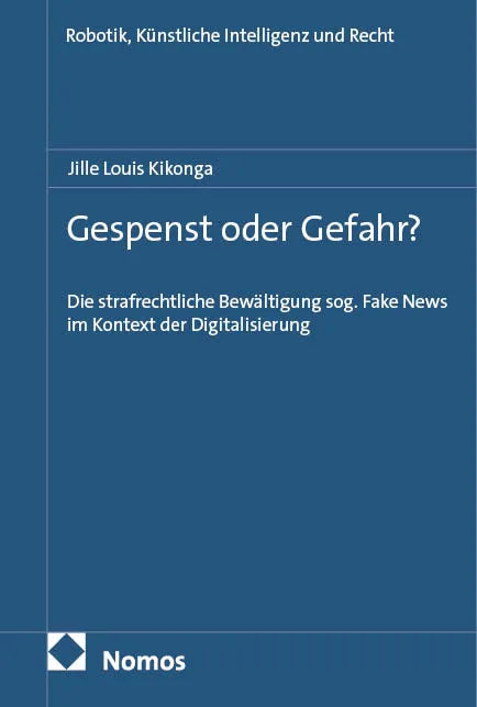 Cover: Gespenst oder Gefahr? (E-Book) von Jille Louis Kikonga