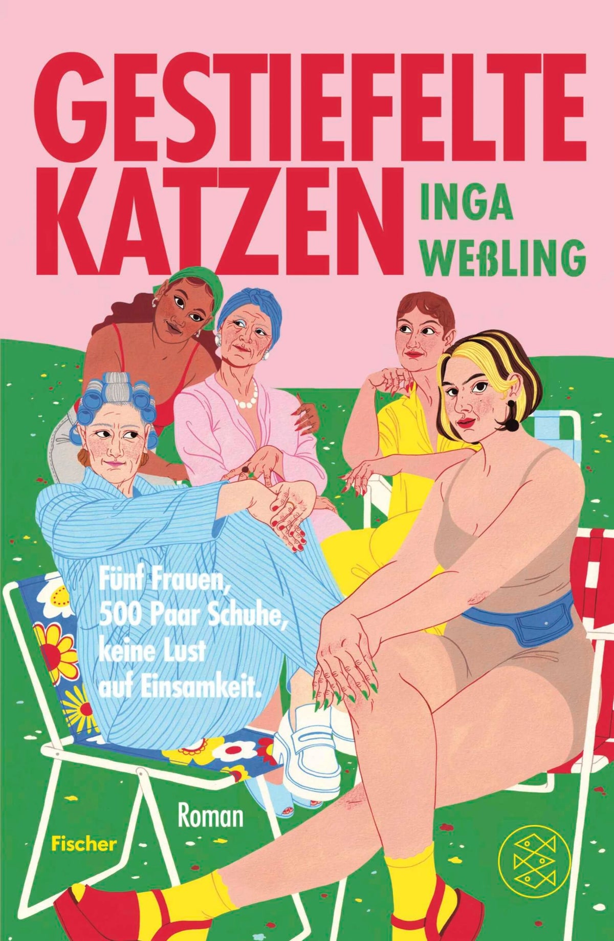 Cover: Gestiefelte Katzen - Fünf Frauen, 500 Paar Schuhe, keine Lust auf Einsamkeit (E-Book) von Inga Weßling