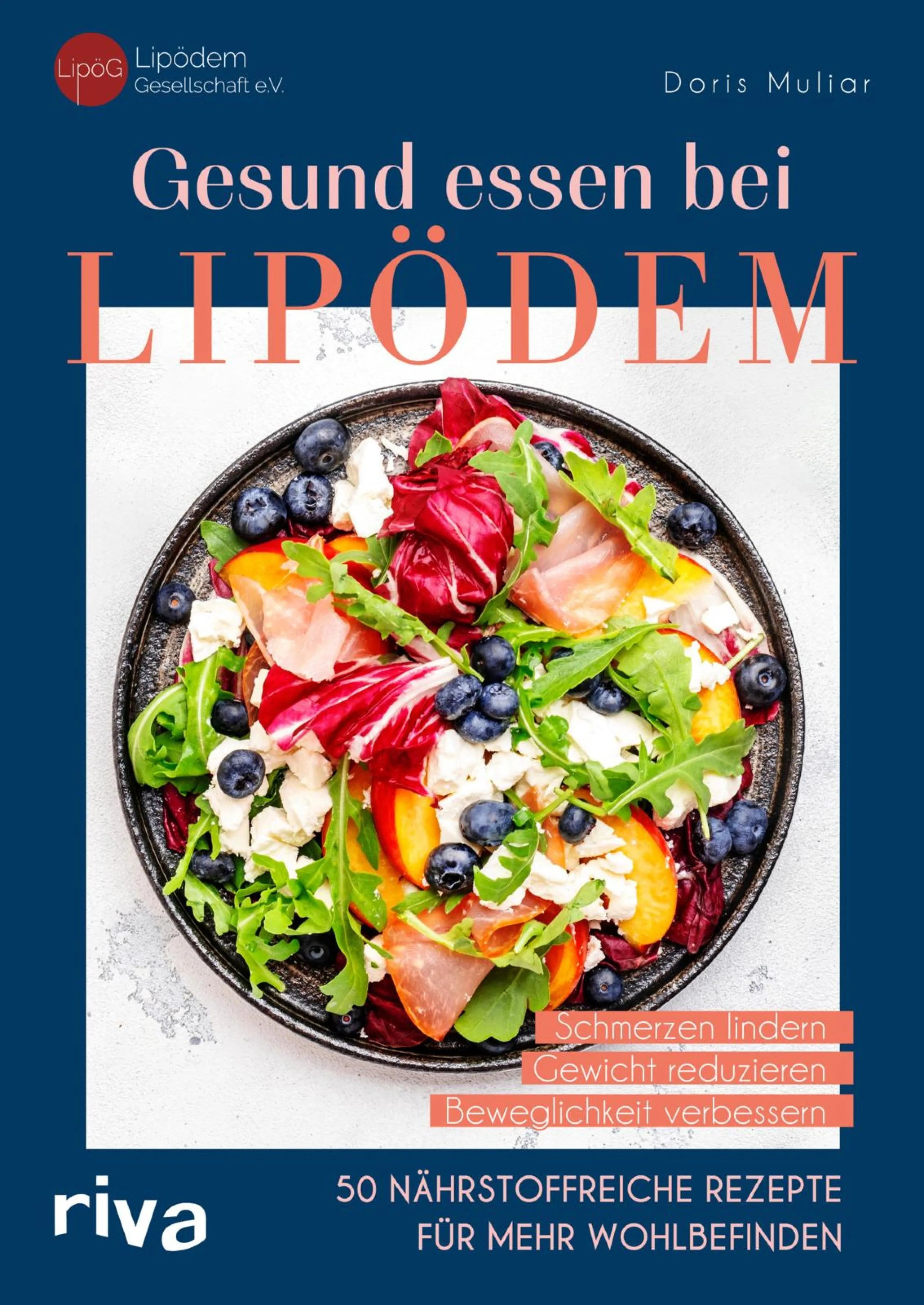 Cover: Gesund essen bei Lipödem (E-Book) von LipödemGesellschaft e.V.