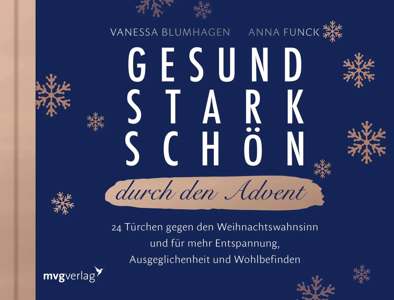 Buchcover von 'Gesund, stark, schön durch den Advent' - Gebundene Ausgabe von Vanessa Blumhagen
