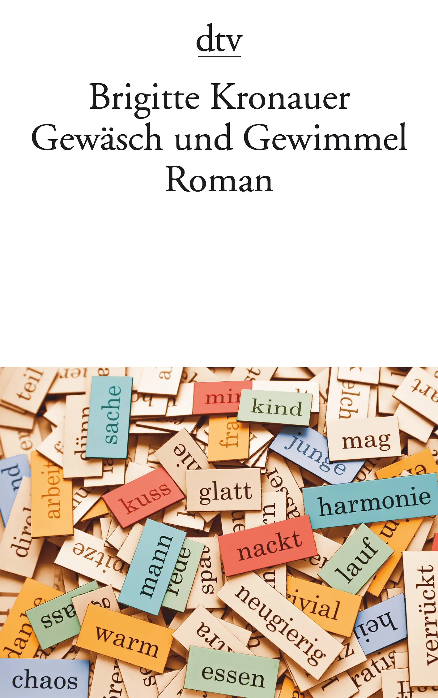 Buchcover von 'Gewäsch und Gewimmel' - Taschenbuch von Brigitte Kronauer