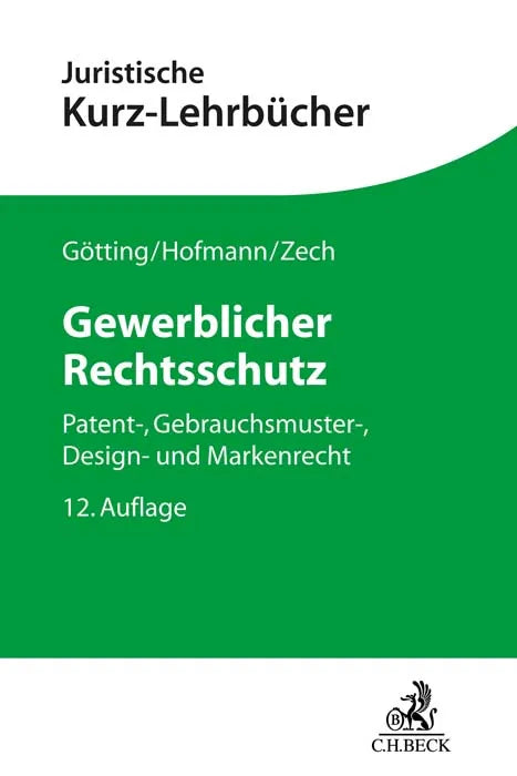 Buchcover von 'Gewerblicher Rechtsschutz' - Taschenbuch von Franz Hofmann