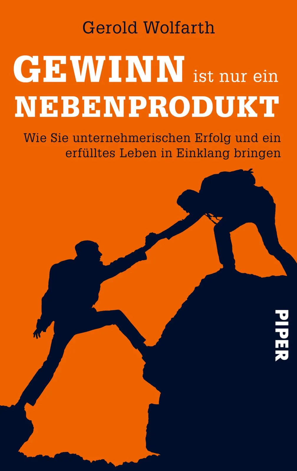 Buchcover von 'Gewinn ist nur ein Nebenprodukt' - Gebundene Ausgabe von Gerold Wolfarth