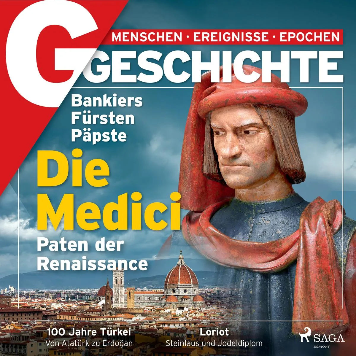 Cover: G/GESCHICHTE - Die Medici: Paten der Renaissance (Hörbuch Download)