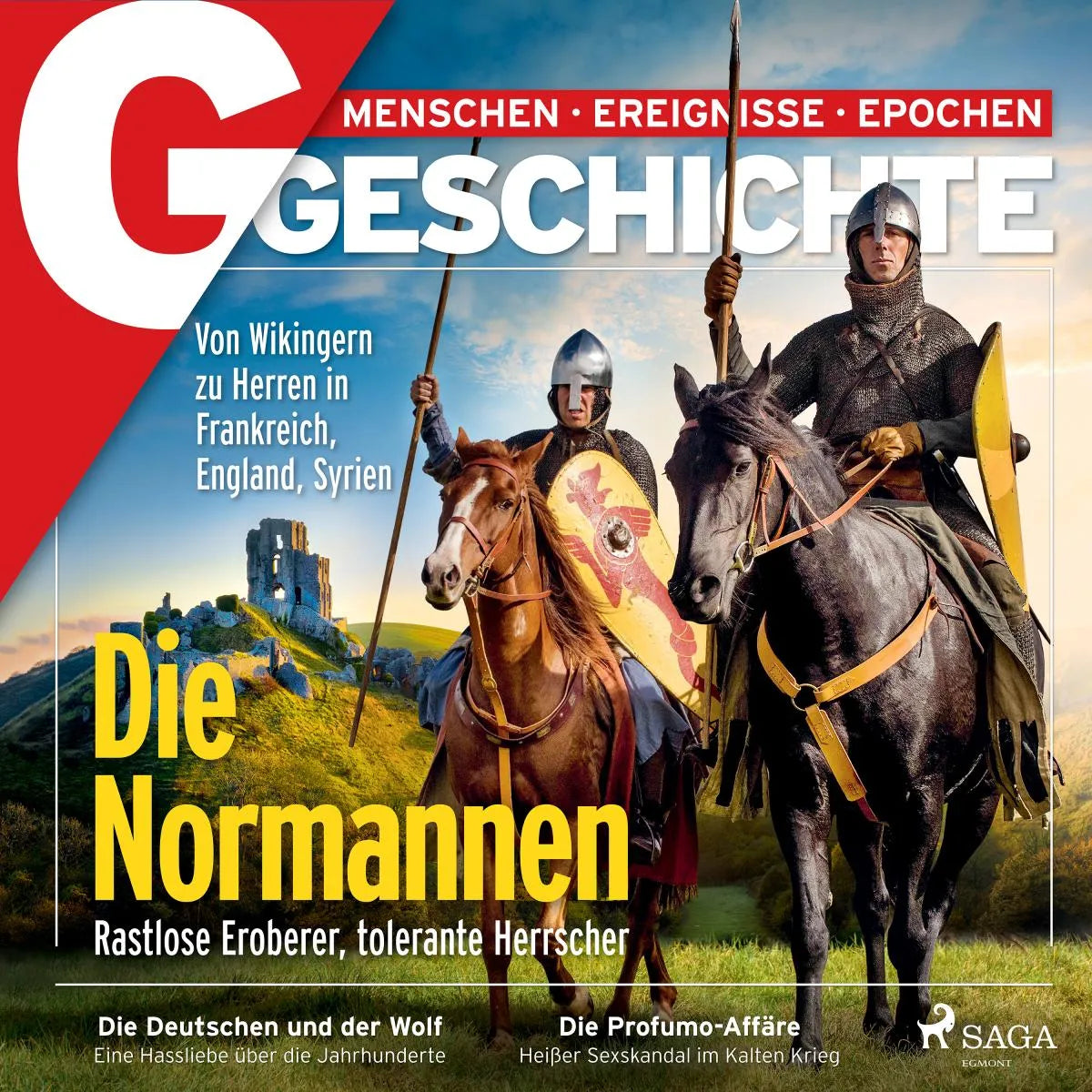 Cover: G/GESCHICHTE - Die Normannen: Rastlose Eroberer, tolerante Herrscher (Hörbuch Download)