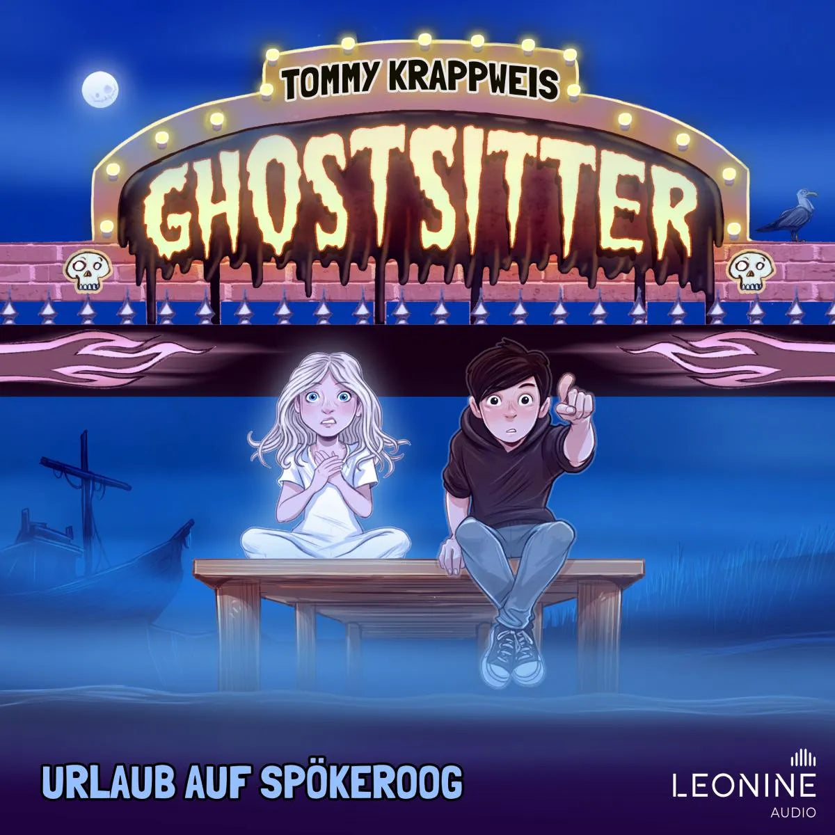 Cover: Ghostsitter 19 - Urlaub auf Spökeroog (Hörbuch Download) von Tommy Krappweis