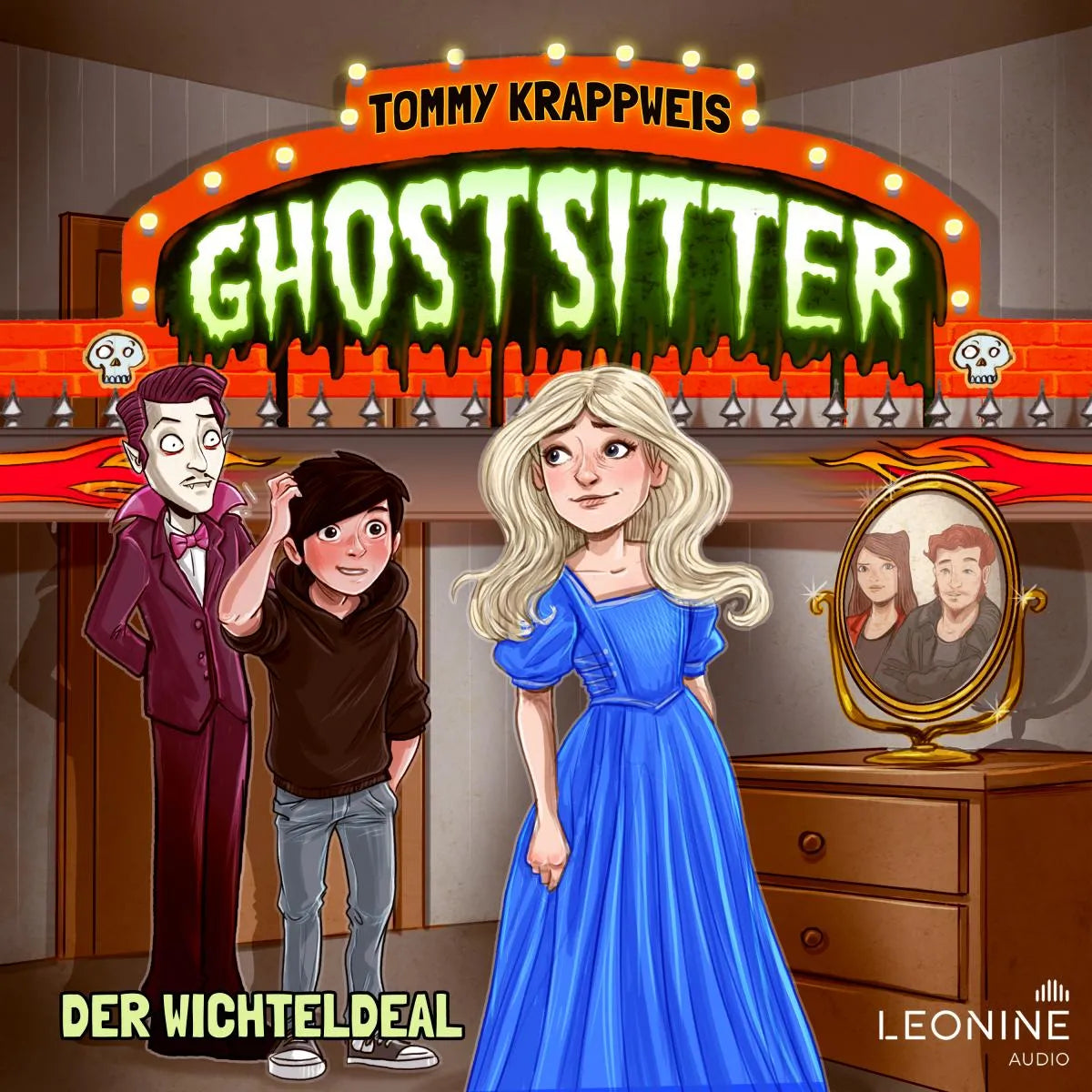 Cover: Ghostsitter 26 - Der Wichteldeal (Hörbuch Download) von Tommy Krappweis