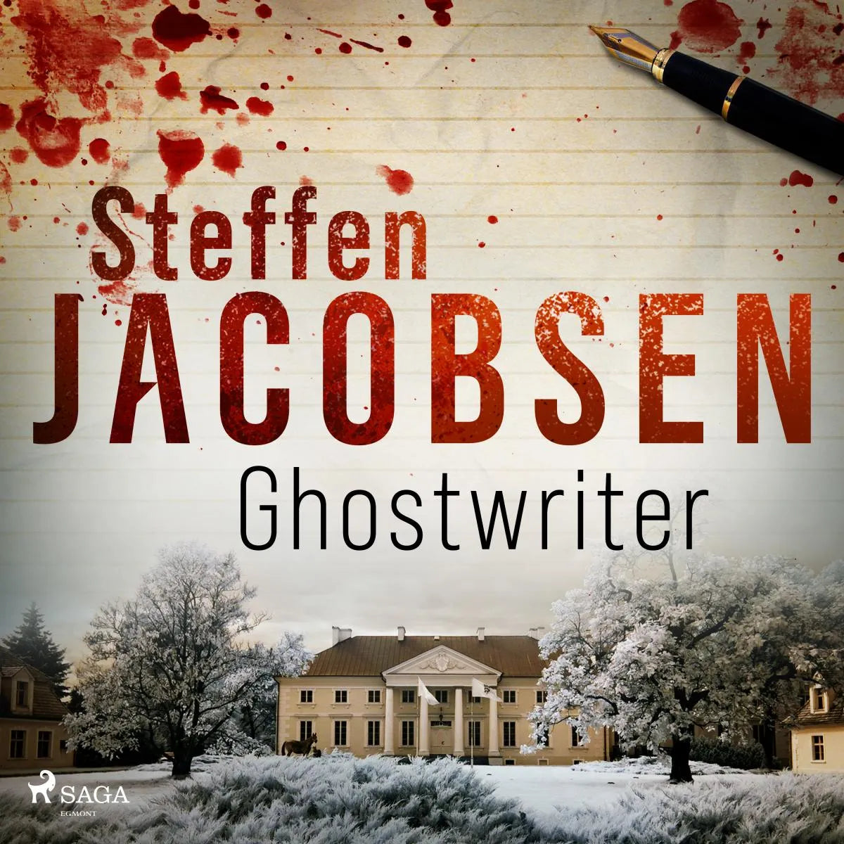 Cover: Ghostwriter (Hörbuch Download) von Steffen Jacobsen