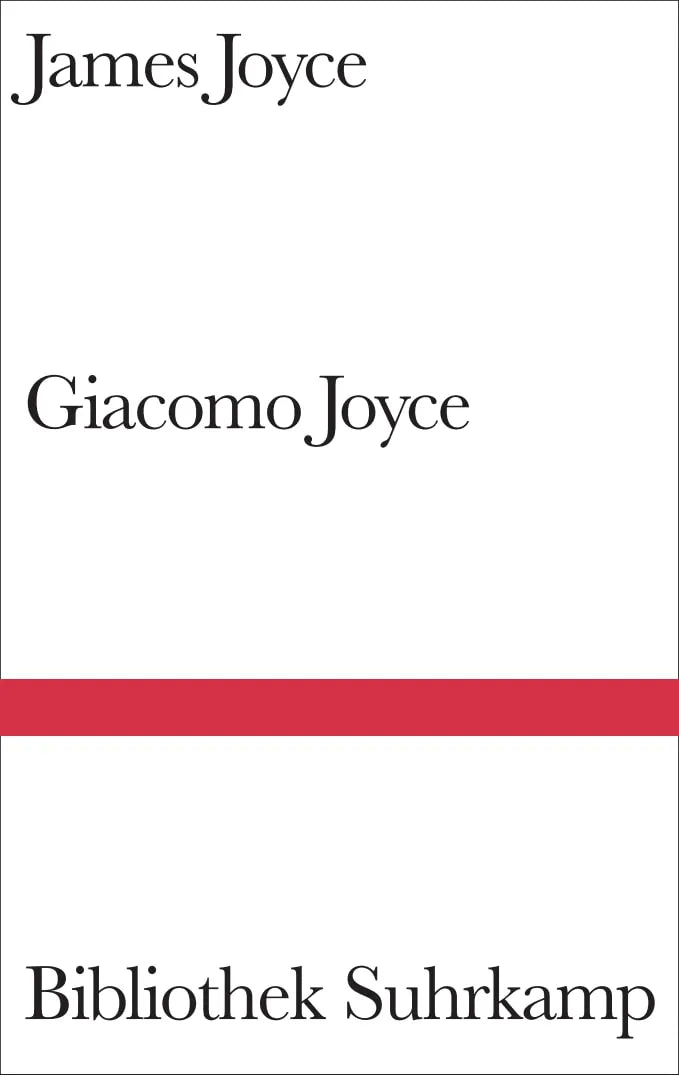 Buchcover von 'Giacomo Joyce' - Gebundene Ausgabe von James Joyce
