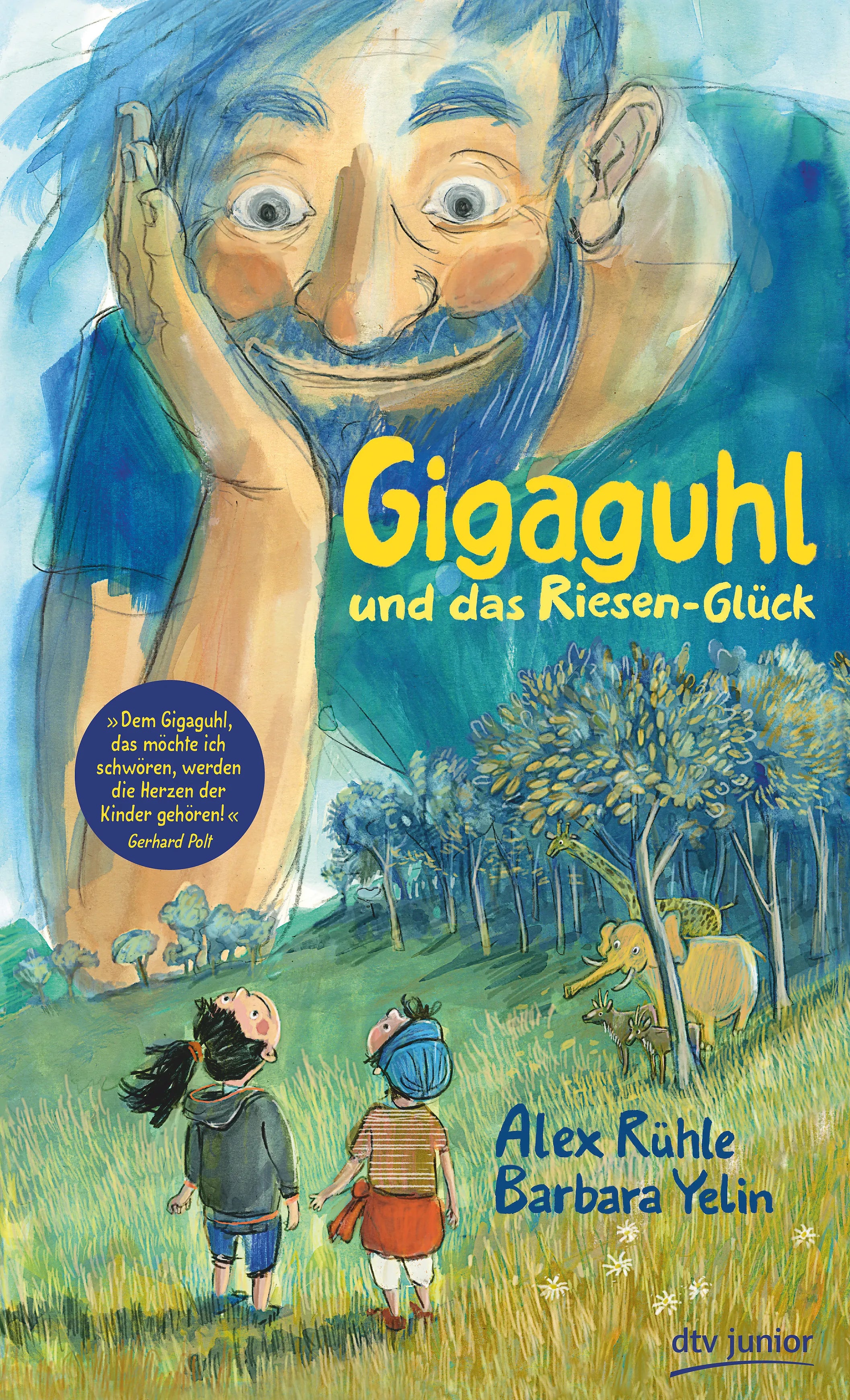 Buchcover von 'Gigaguhl und das Riesen-Glück' - Gebundene Ausgabe von Alex Rühle