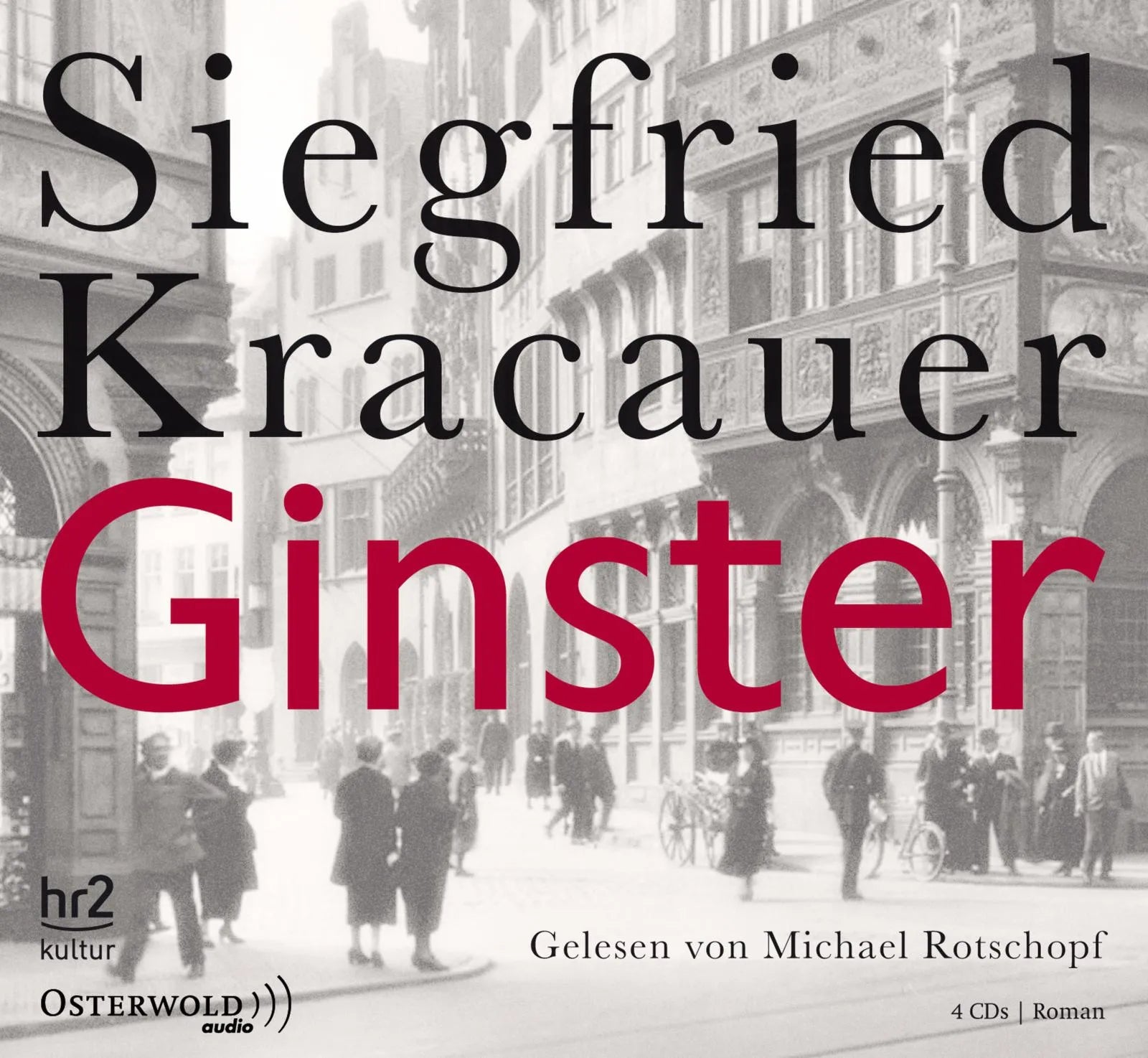 Buchcover von 'Ginster' - Hörbuch (CD) von Siegfried Kracauer