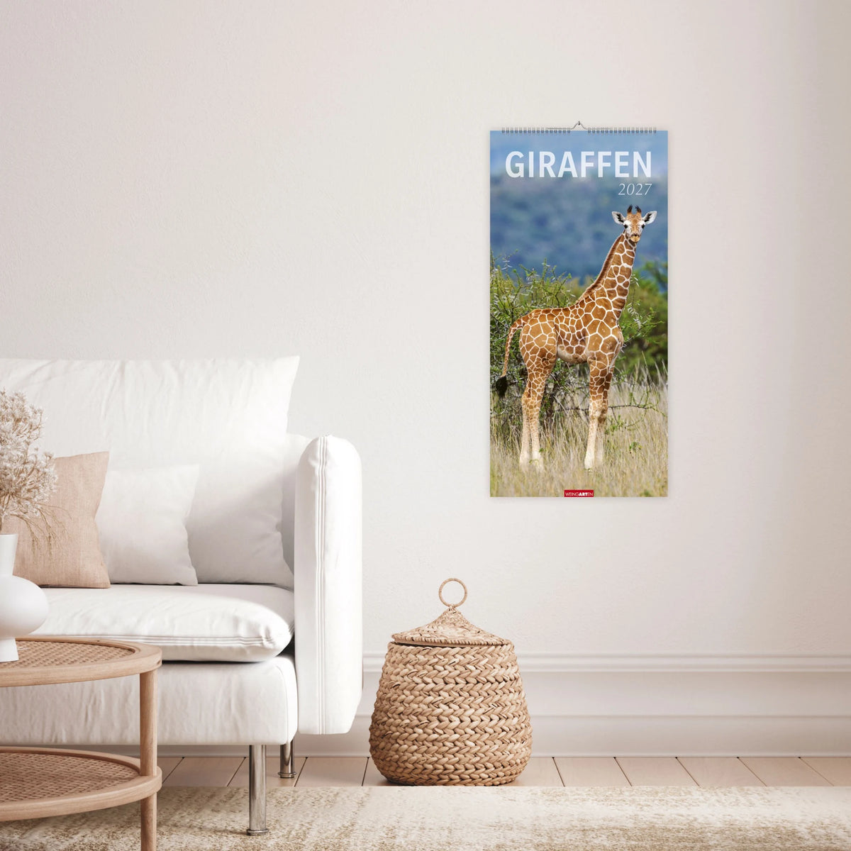 Giraffen Kalender 2027 – Ansicht