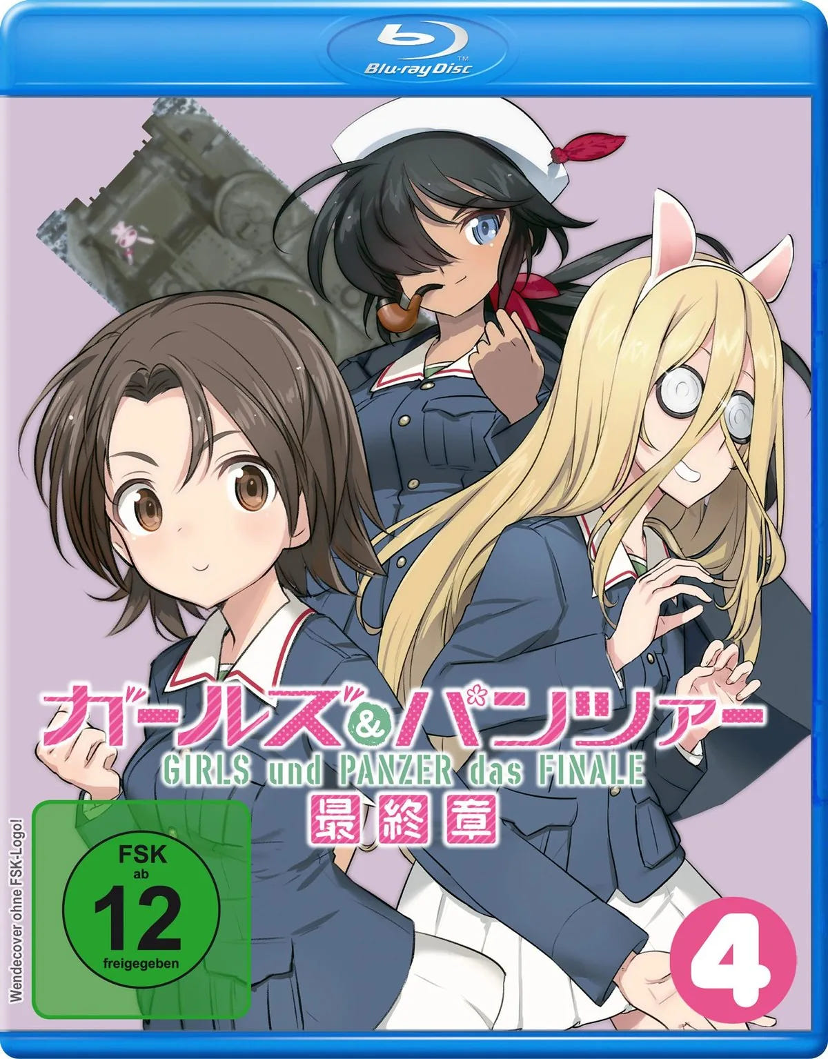 Girls & Panzer - Das Finale: Teil 4 - Blu-ray Disc