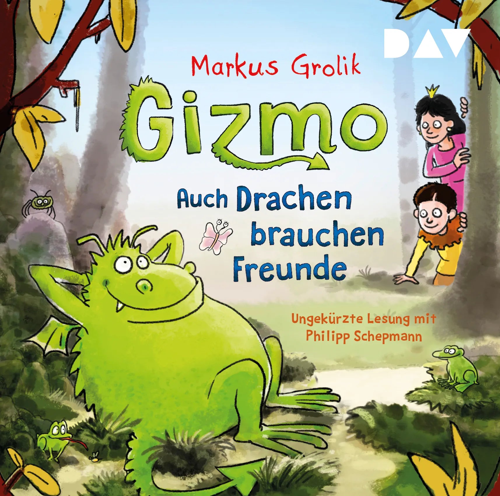 Buchcover von 'Gizmo – Auch Drachen brauchen Freunde' - Hörbuch (CD) von Markus Grolik