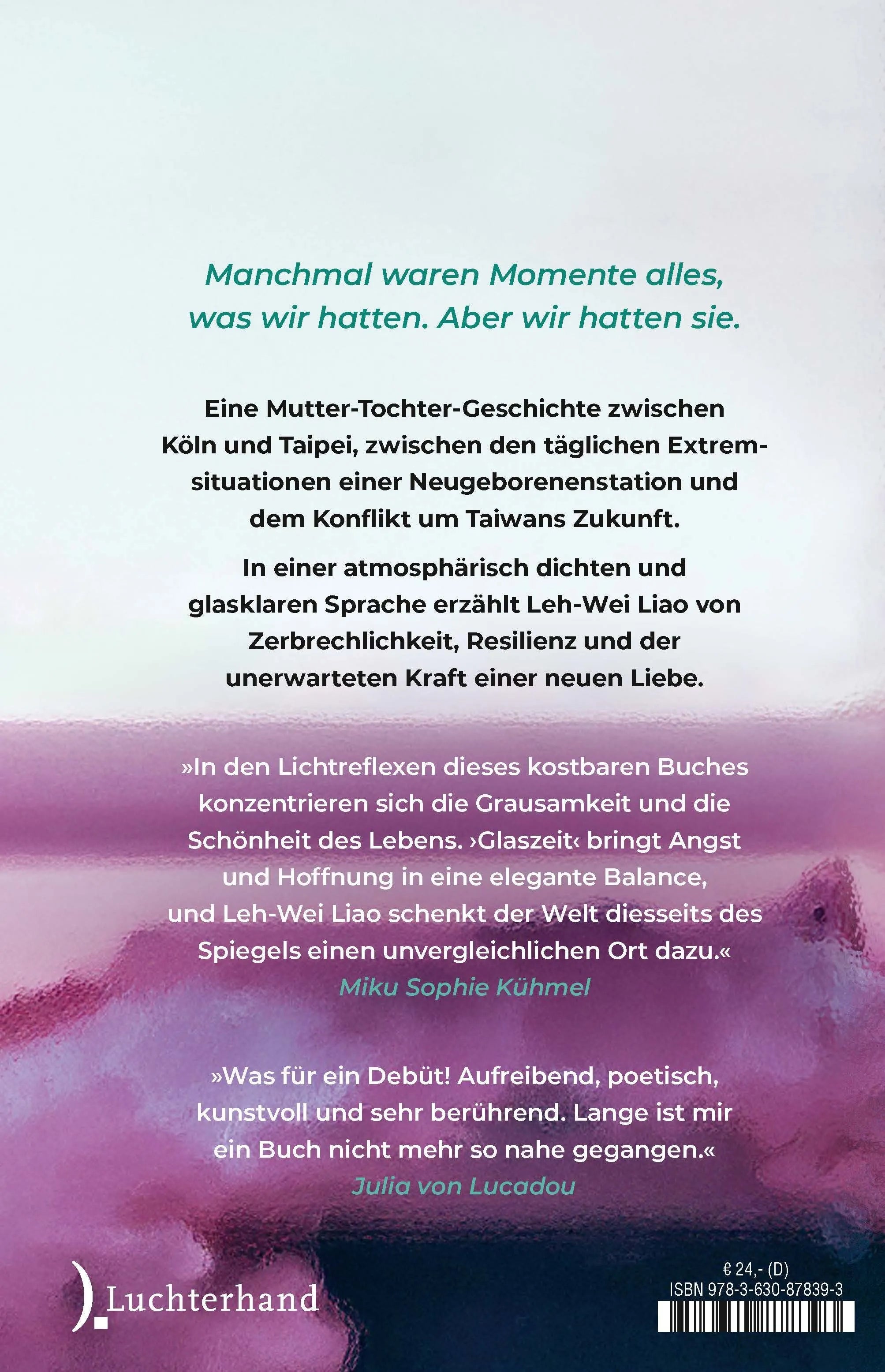 Detailansicht: Glaszeit (Hardcover)