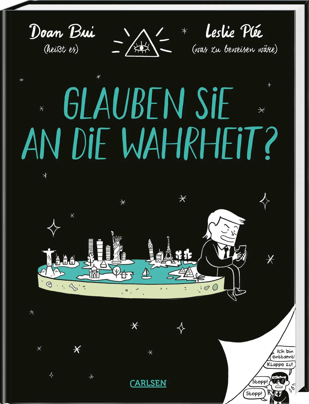 Buchcover von 'Glauben Sie an die Wahrheit?' - Gebundene Ausgabe von Doan Bui