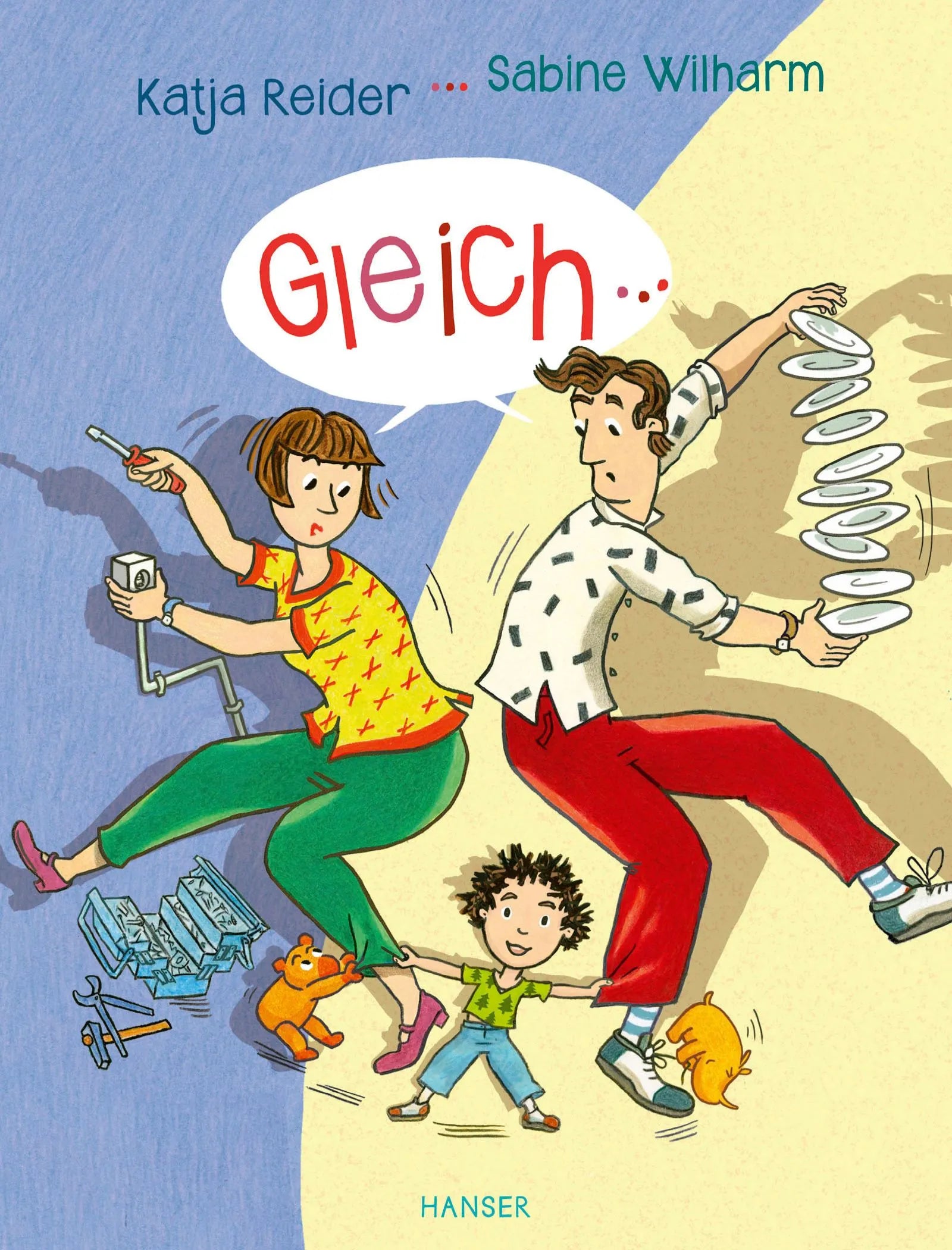 Buchcover von 'Gleich ...' - Gebundene Ausgabe von Katja Reider