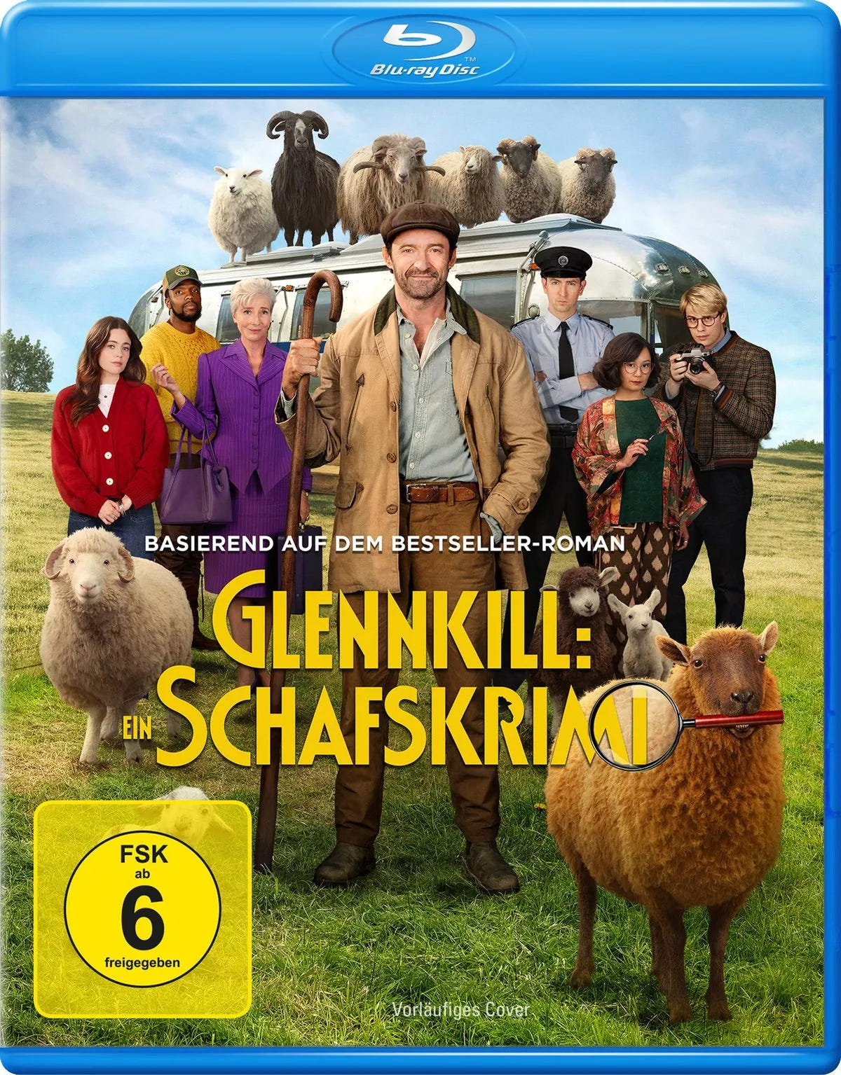 Blu-ray-Cover: Glennkill: Ein Schafskrimi. Regie: Kyle Balda