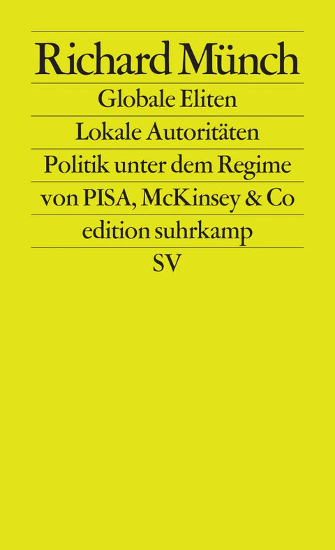 Globale Eliten, lokale Autoritäten