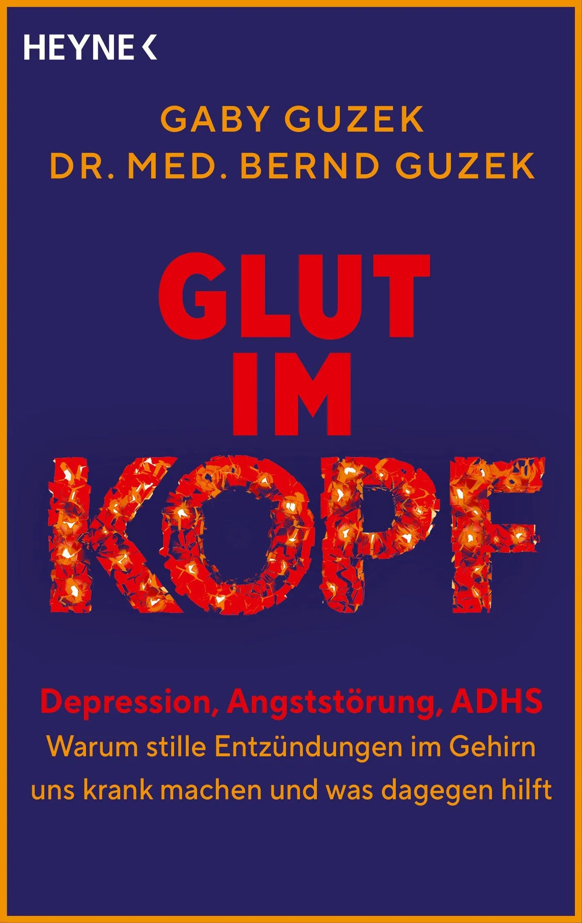 Cover: Glut im Kopf (Taschenbuch) von Gaby Guzek