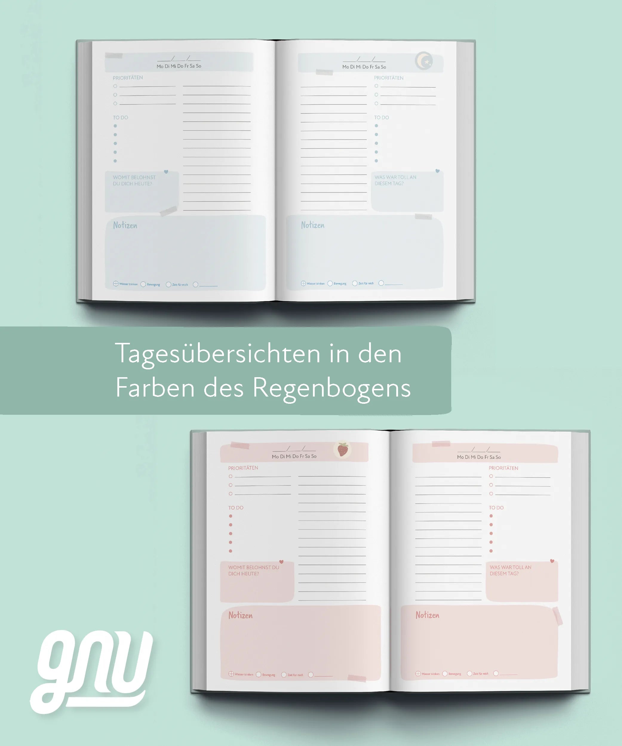 Innenansicht von 'Gnu – Limitless Kalender' - Gebundene Ausgabe