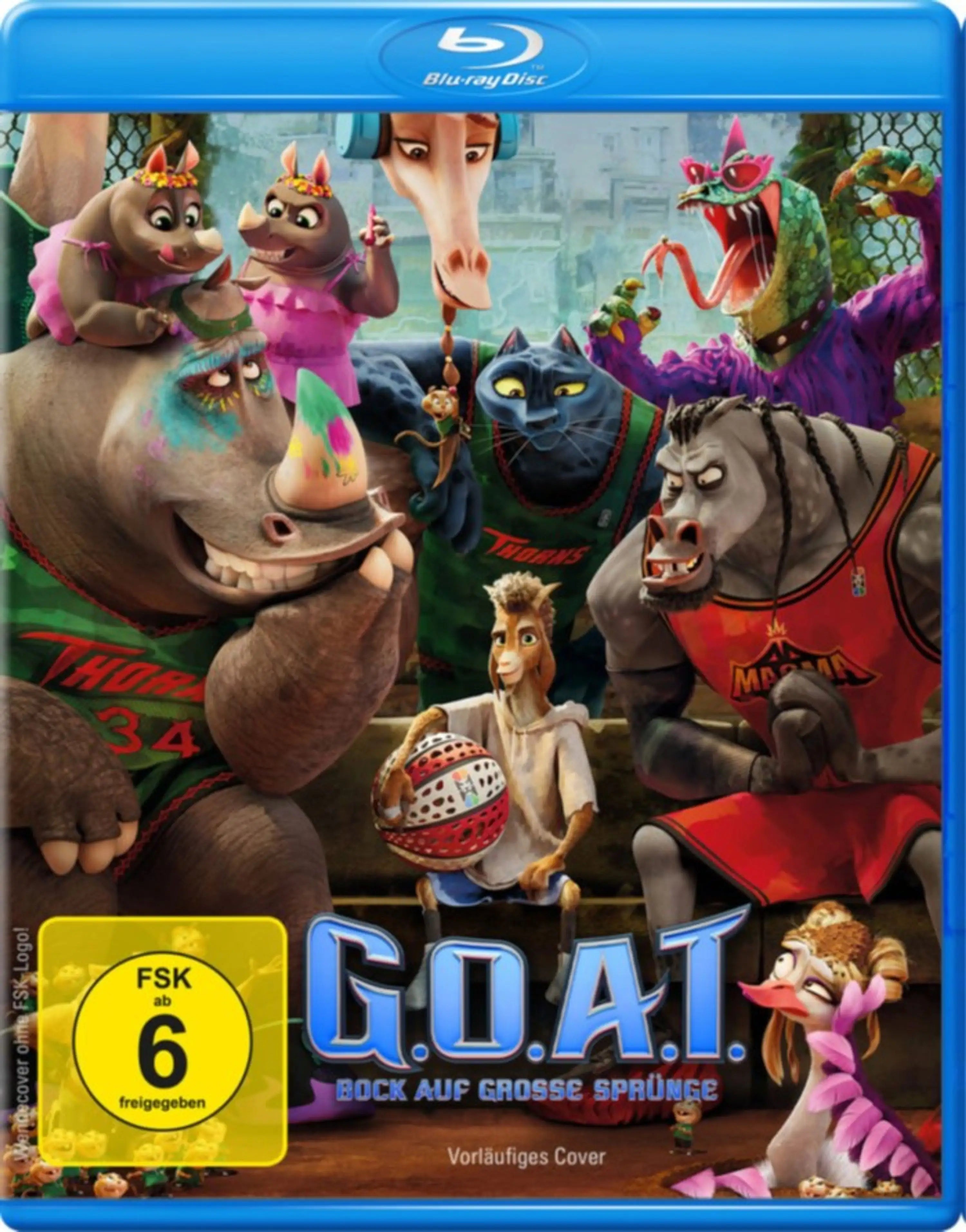 G.O.A.T. – Bock auf große Sprünge Blu-ray Cover – Frontcover Bild