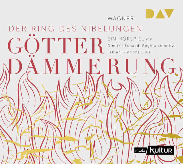 Buchcover von 'Götterdämmerung. Der Ring des Nibelungen 4' - Hörbuch (CD) von Richard Wagner