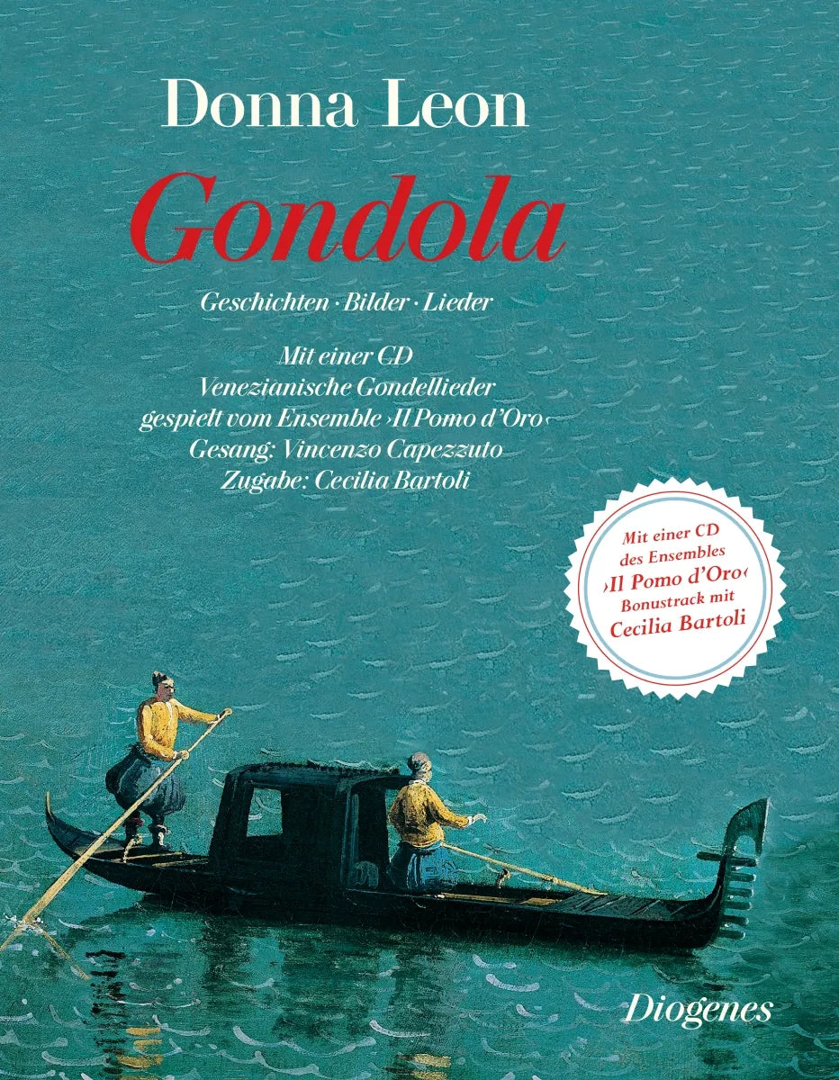 Buchcover von 'Gondola' - Gebundene Ausgabe von Donna Leon