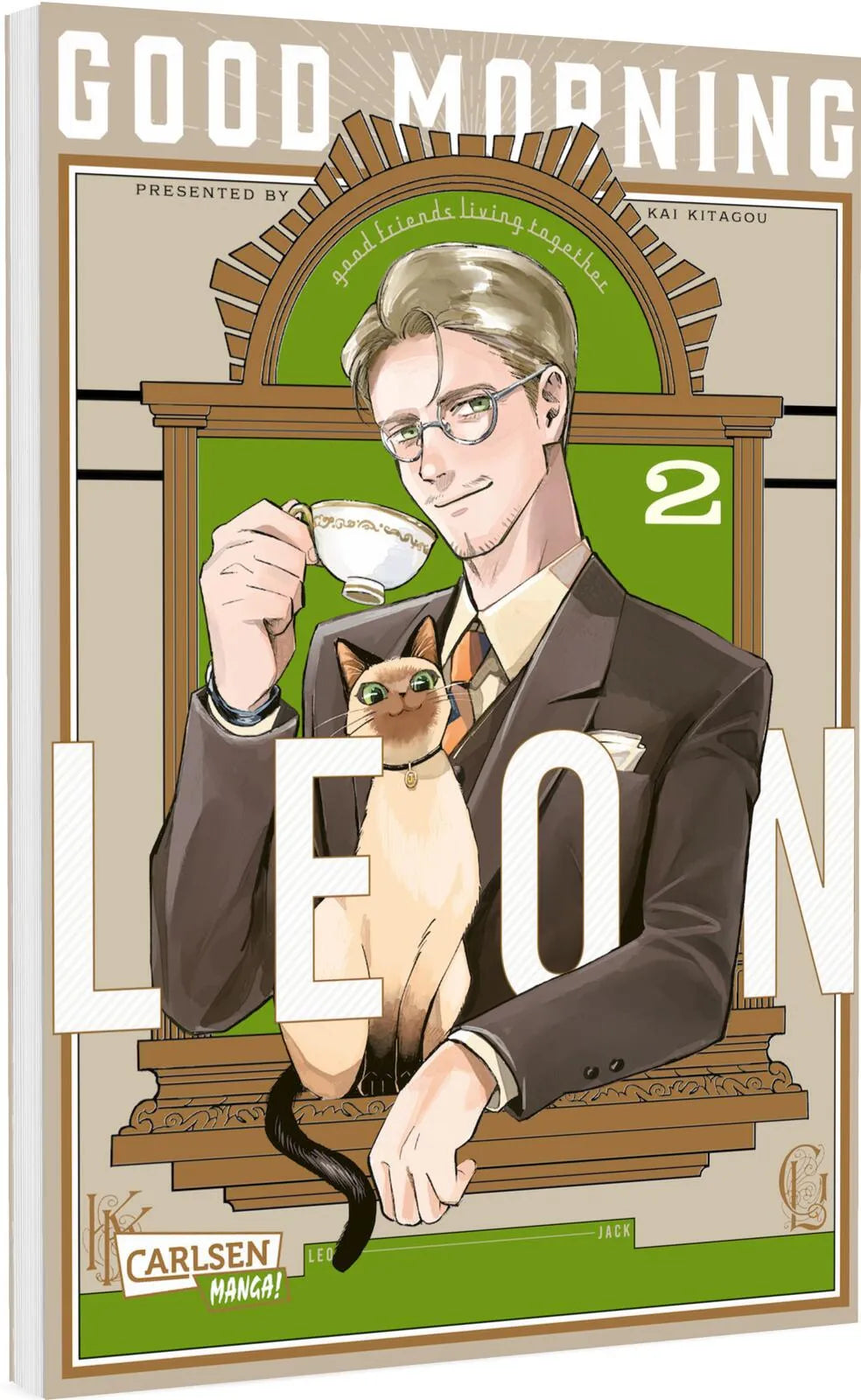 Cover: Good Morning Leon 2 (Taschenbuch) von Kai Kitagou