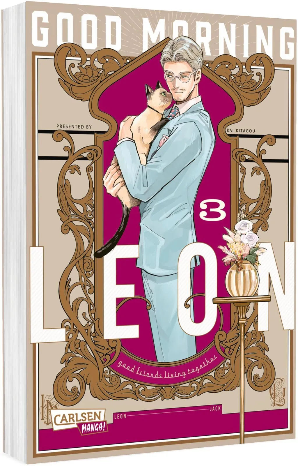 Cover: Good Morning Leon 3 (Taschenbuch) von Kai Kitagou
