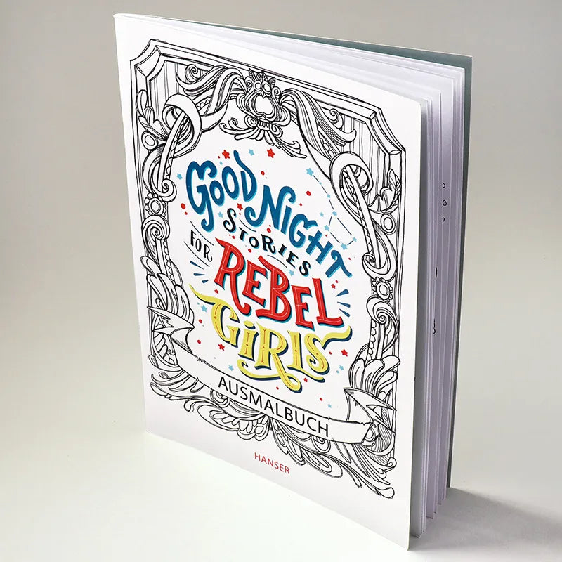 Elena Favilli - Good Night Stories for Rebel Girls - Ausmalbuch