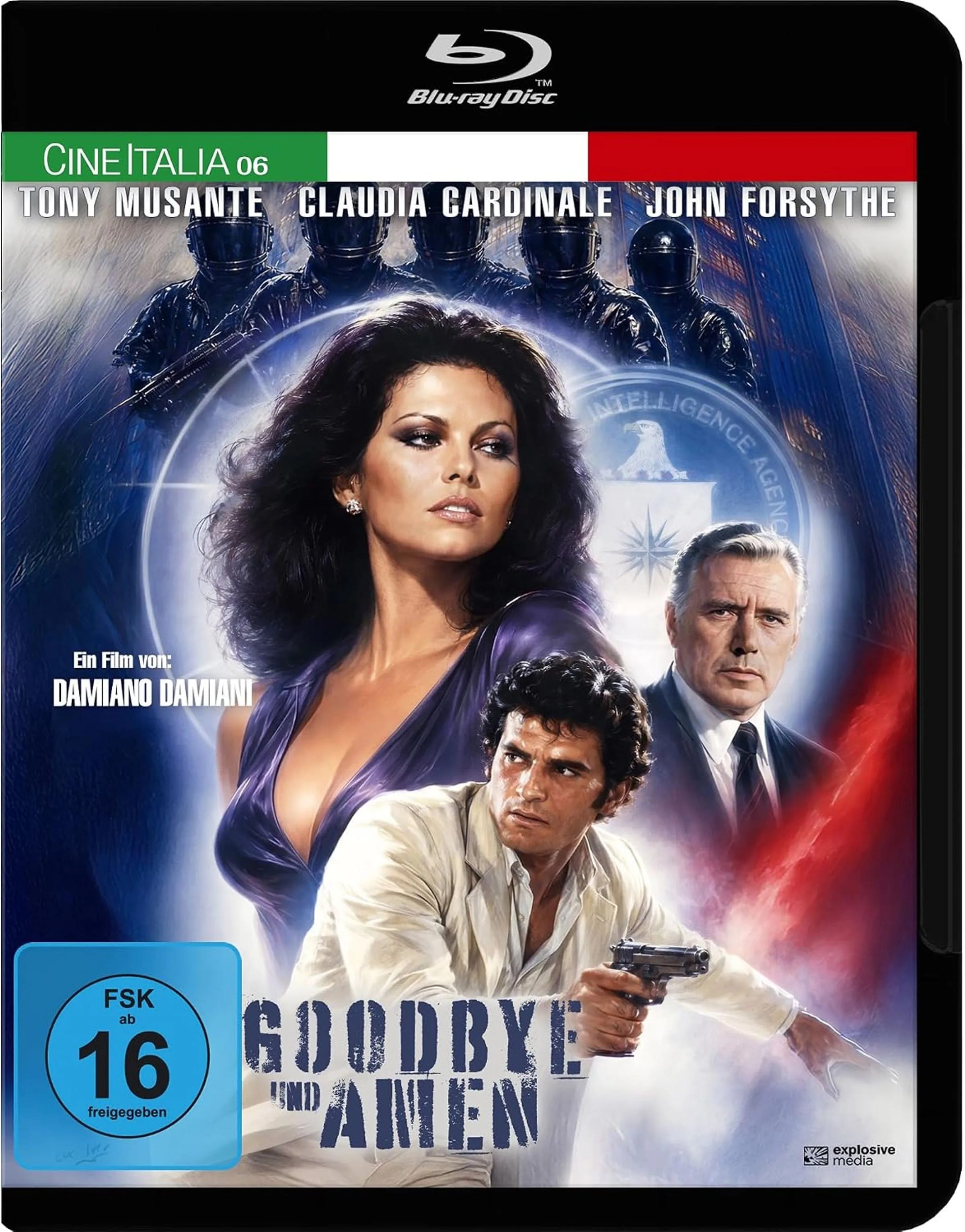 Blu-ray-Cover: Goodbye und Amen. Regie: Damiano Damiani