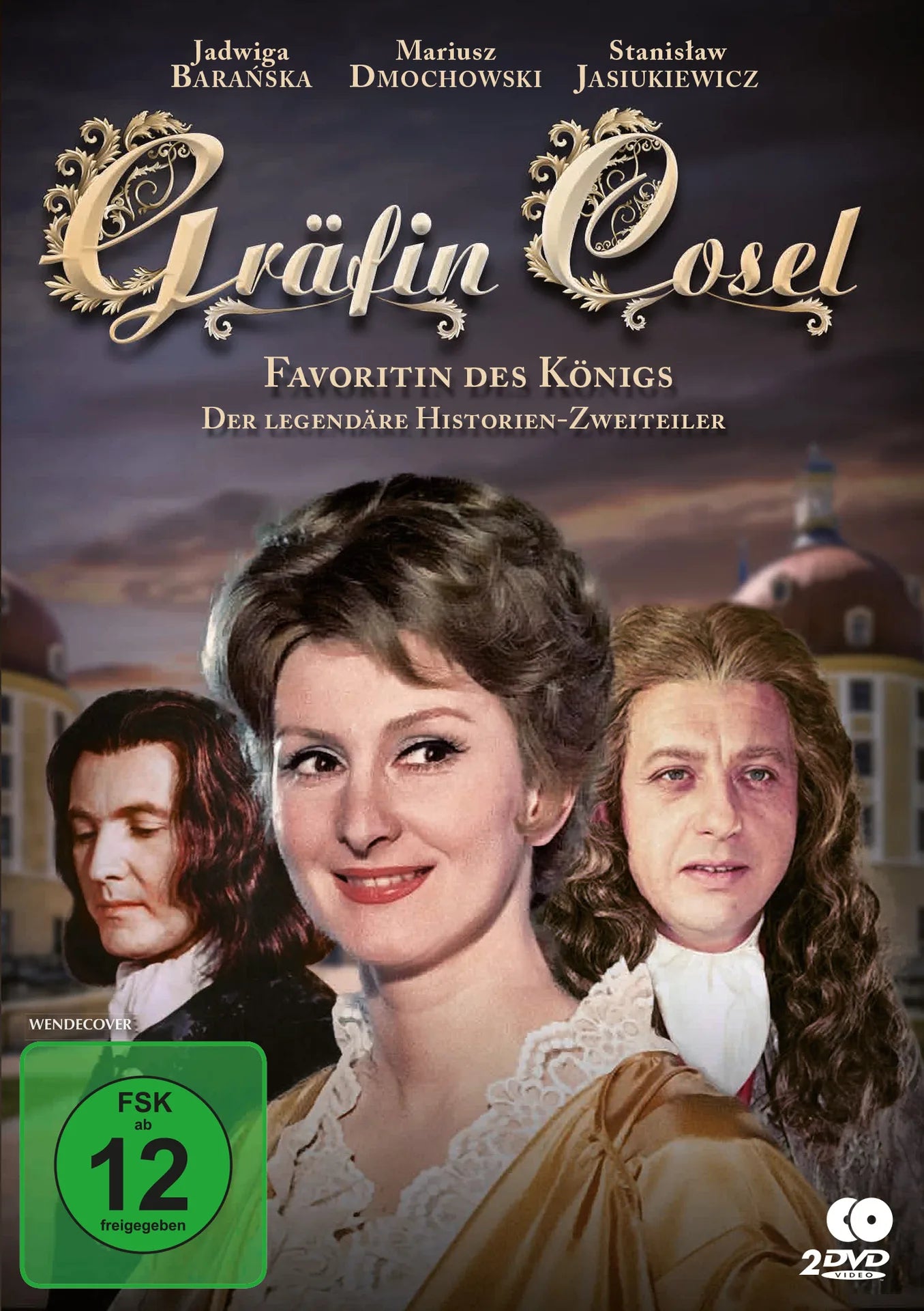 DVD-Cover: Gräfin Cosel - Der legendäre Historien-Zweiteiler