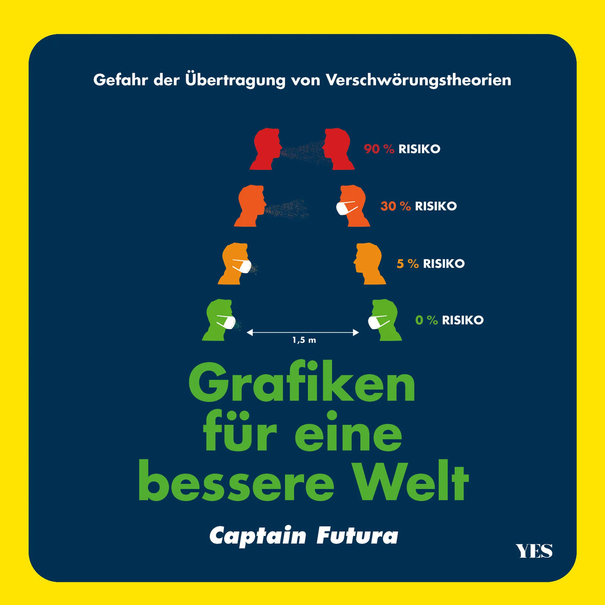 Buchcover von 'Grafiken für eine bessere Welt' - Gebundene Ausgabe von Captain Futura