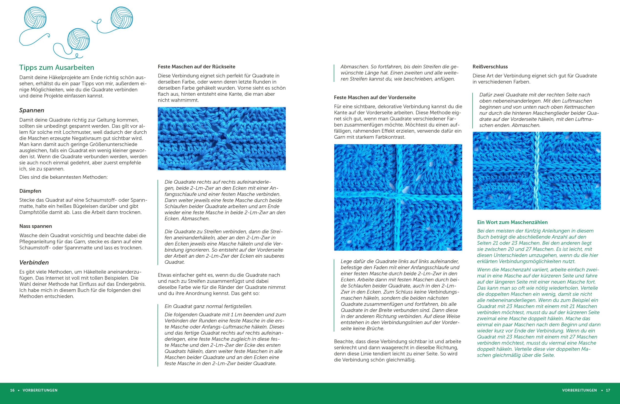 Innenansicht von 'Granny Squares mit Stil' - Paperback