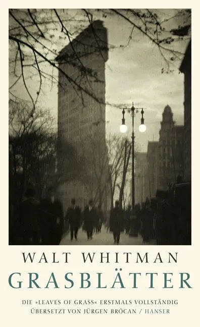 Buchcover von 'Grasblätter' - Gebundene Ausgabe von Walt Whitman