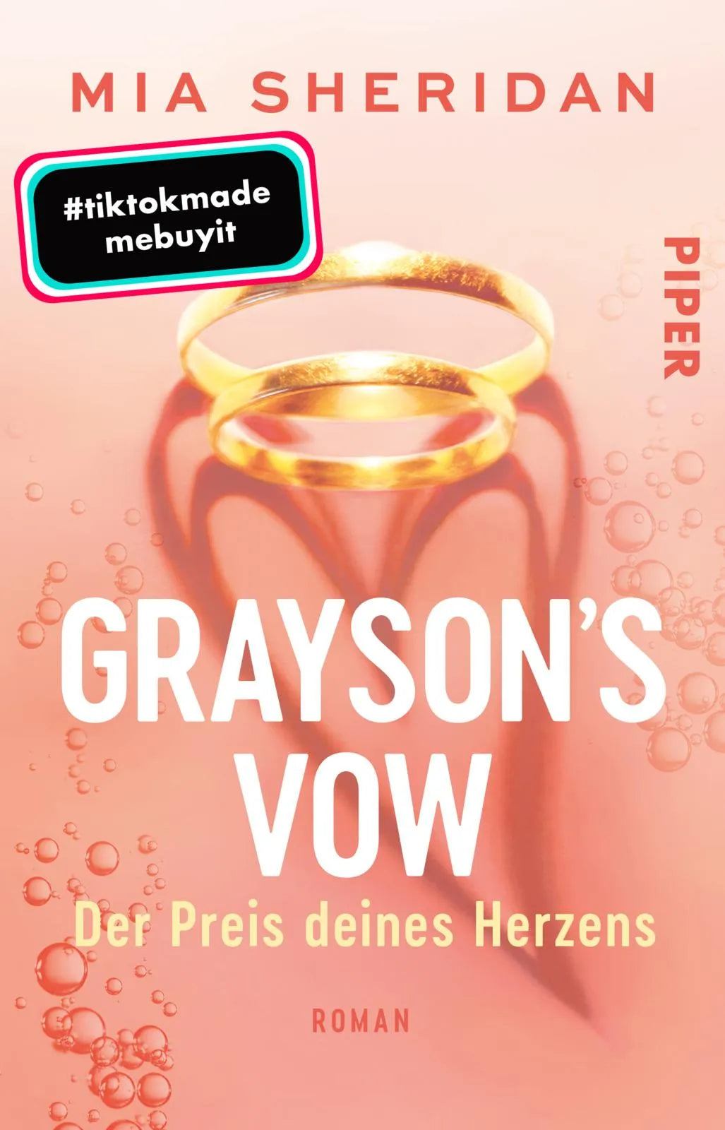 Buchcover von 'Grayson´s Vow. Der Preis deines Herzens' - Taschenbuch von Mia Sheridan