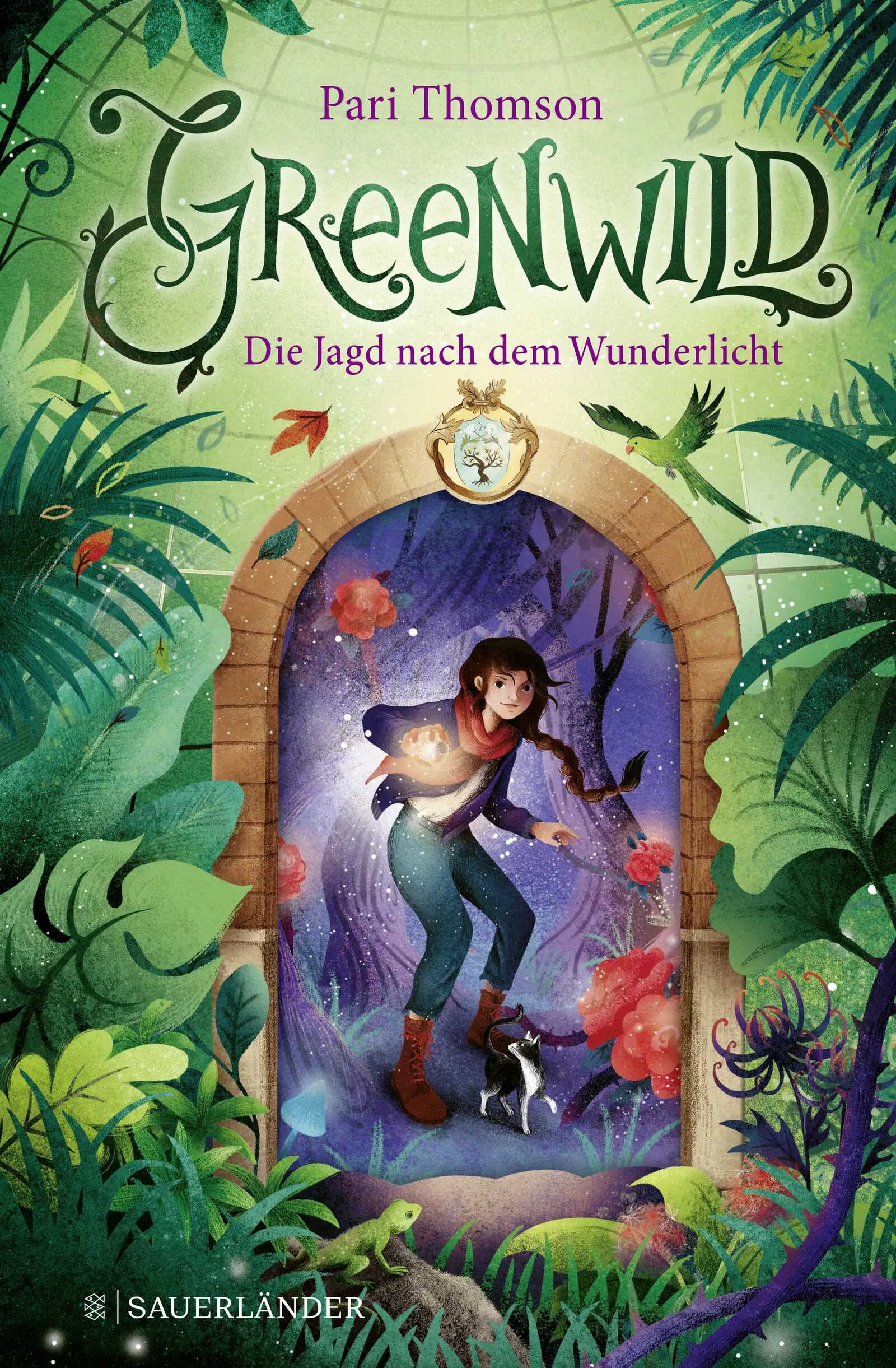 Buchcover von 'Greenwild – Die Jagd nach dem Wunderlicht' - Gebundene Ausgabe von Pari Thomson
