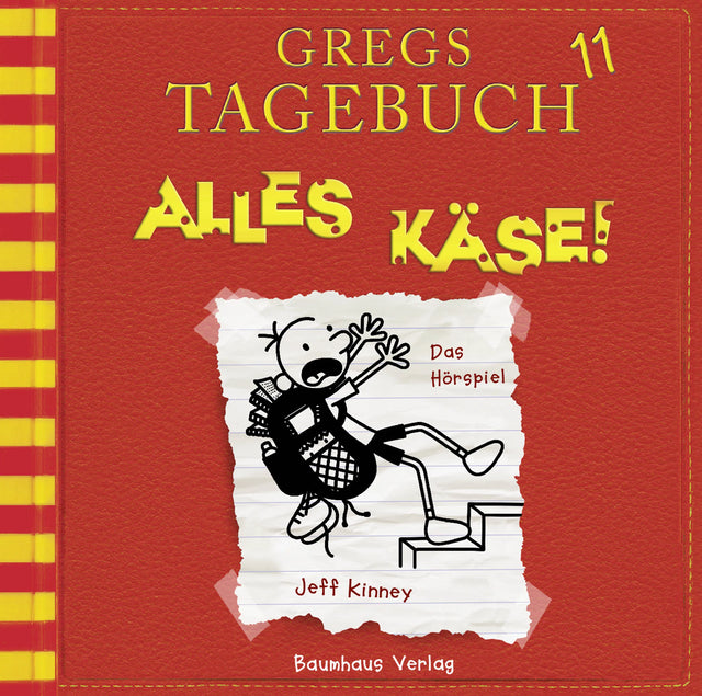 Buchcover von 'Gregs Tagebuch 11 - Alles Käse!' - Hörbuch (CD) von Jeff Kinney