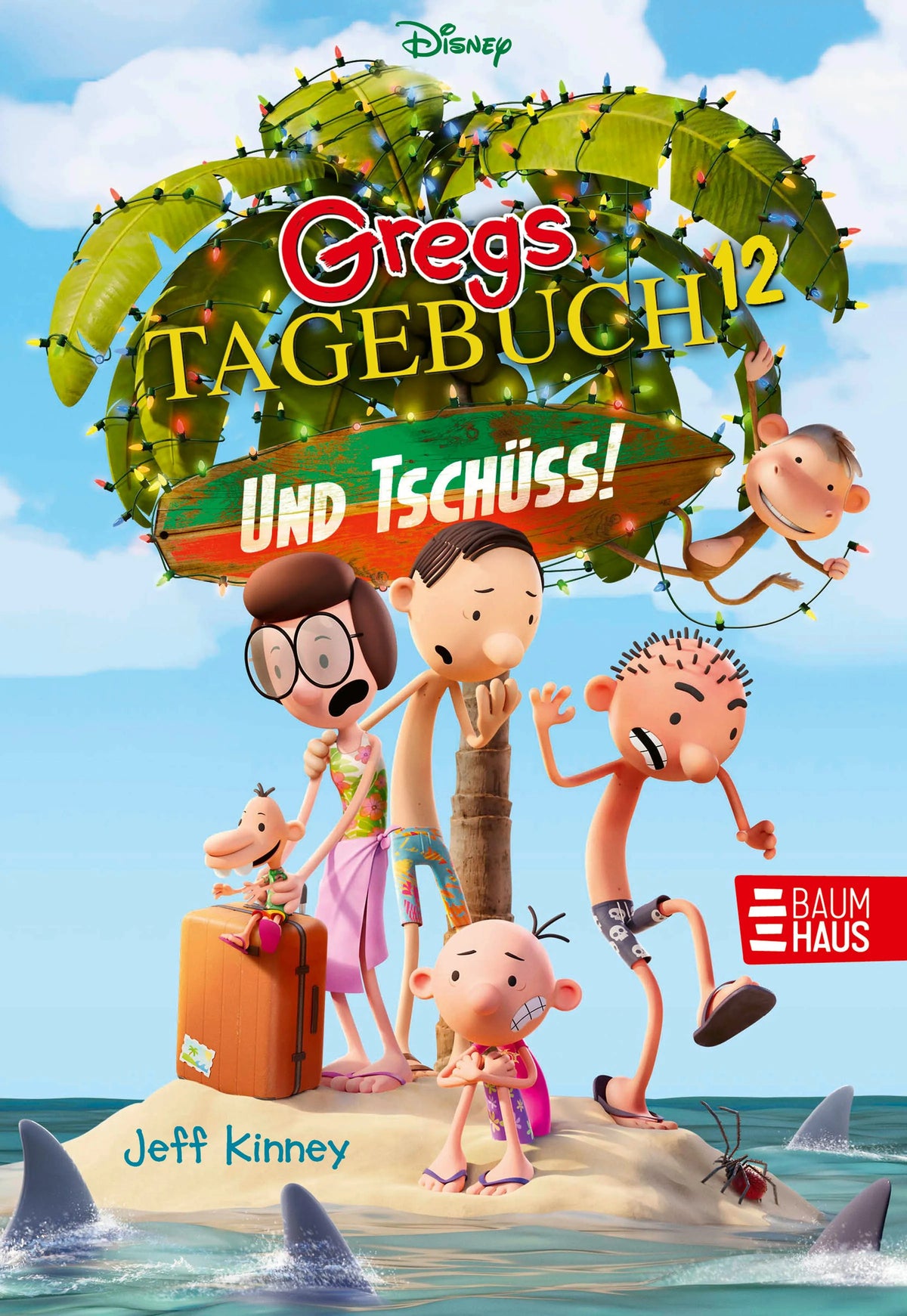 Cover: Gregs Tagebuch 12 - Und tschüss! (Hardcover) von Jeff Kinney