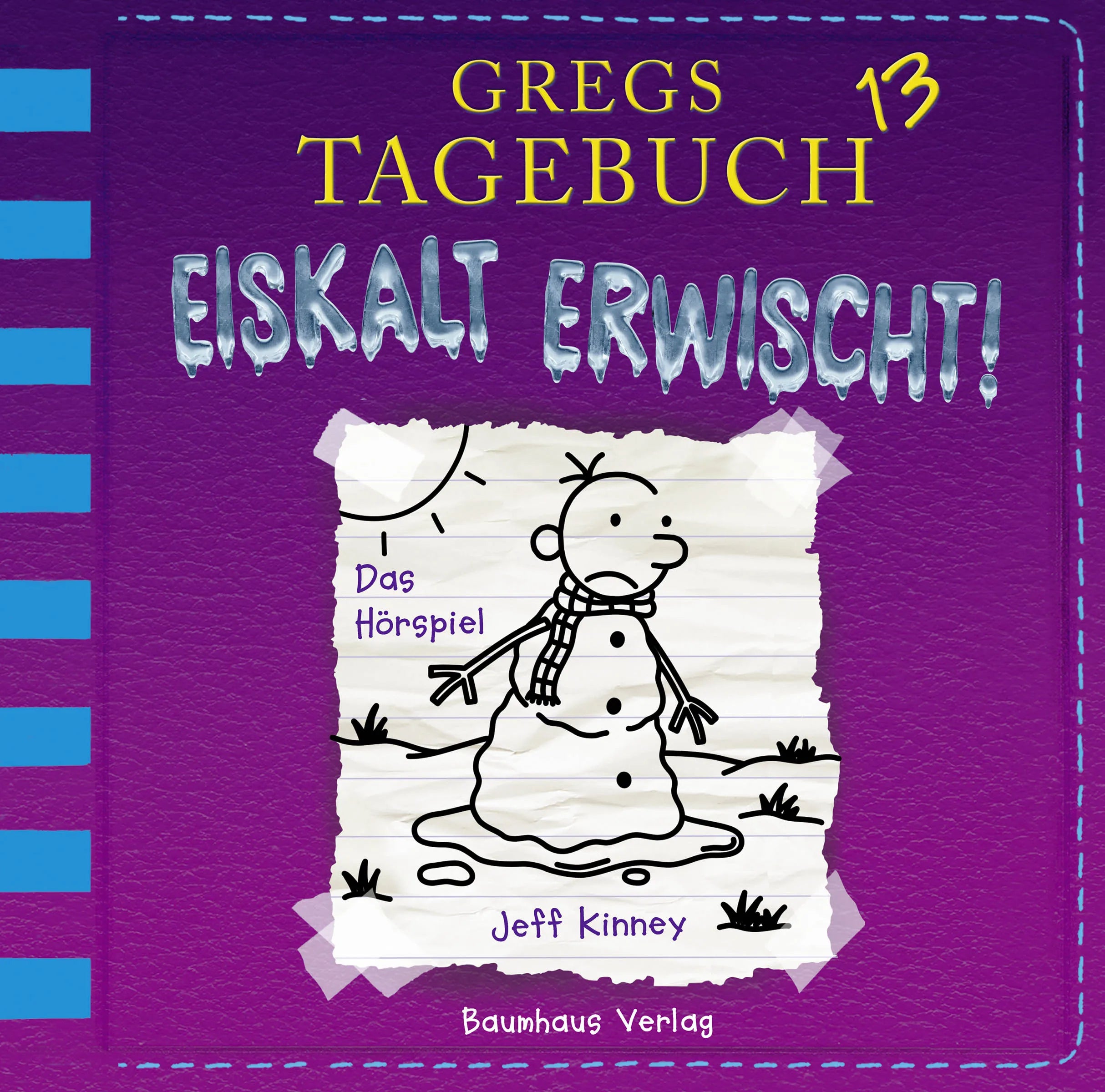 Buchcover von 'Gregs Tagebuch 13 - Eiskalt erwischt!' - Hörbuch (CD) von Jeff Kinney