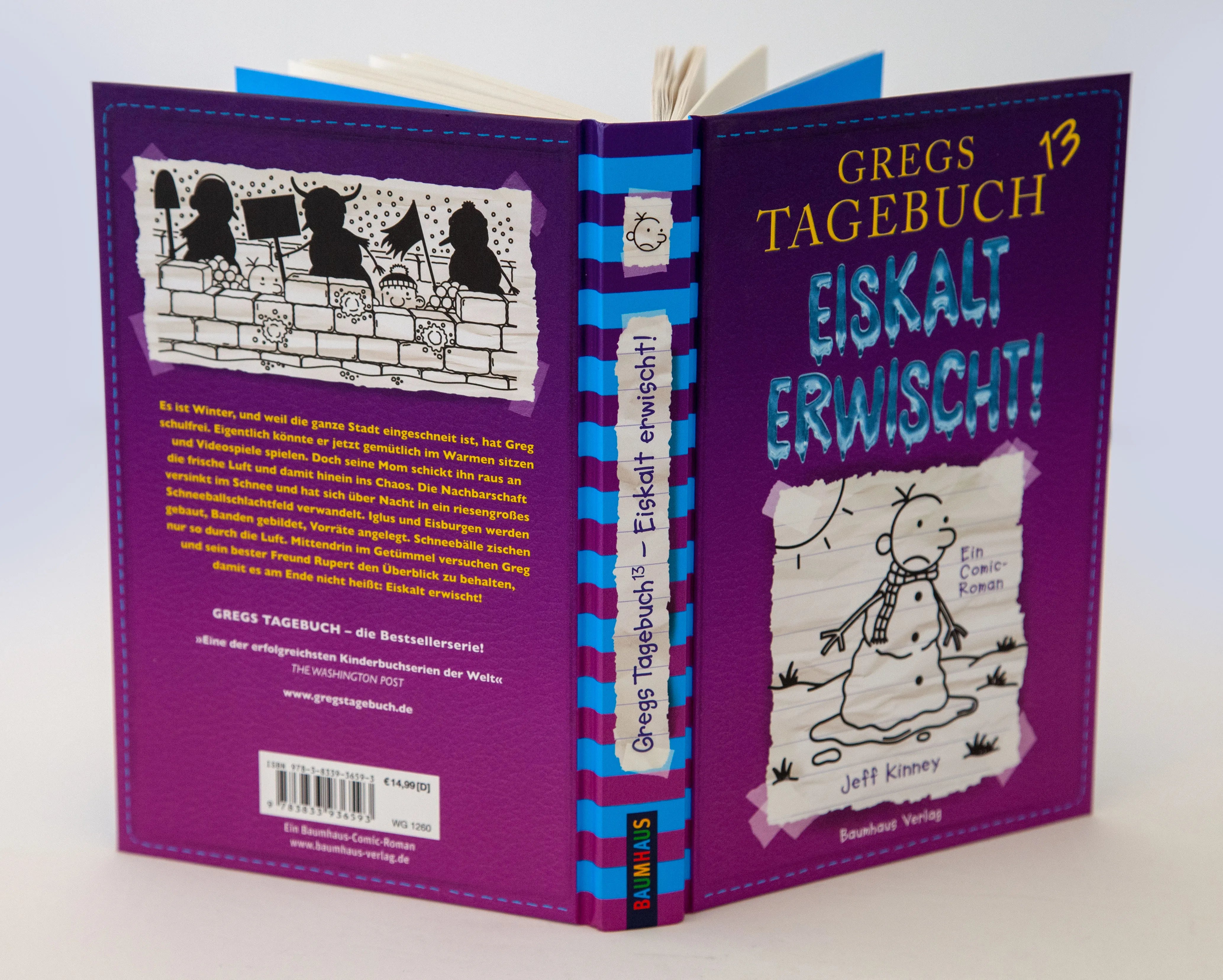 Detailansicht: Gregs Tagebuch 13 - Eiskalt erwischt! (Hardcover)