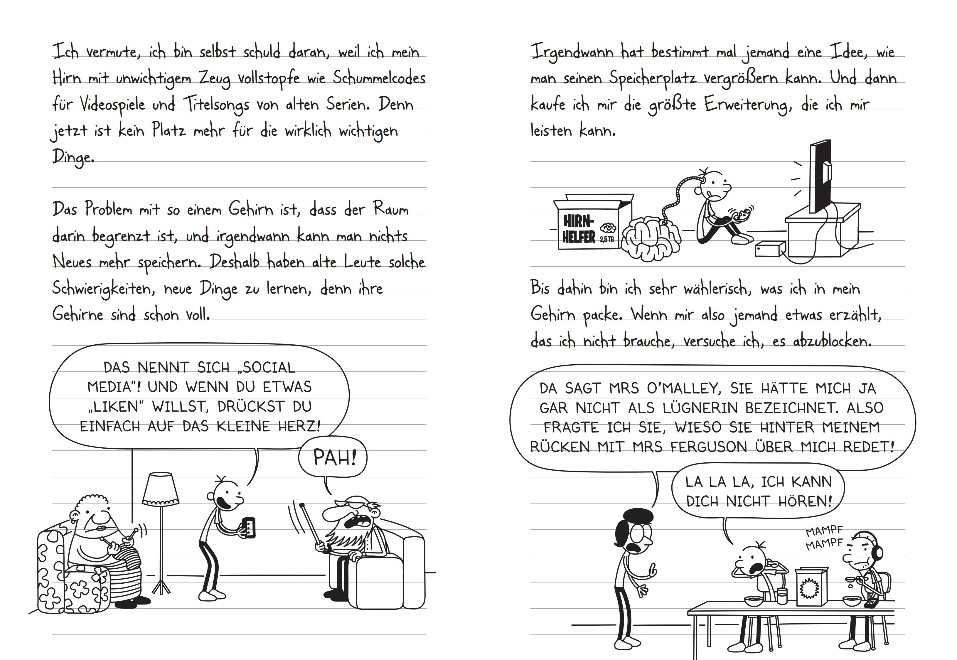 Detailansicht: Gregs Tagebuch 18 - Kein Plan von nix (Hardcover)