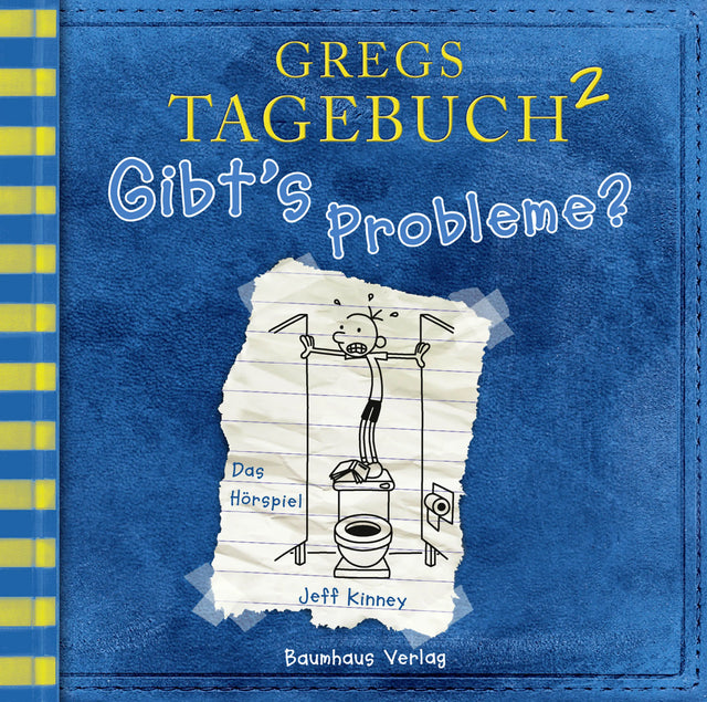 Buchcover von 'Gregs Tagebuch 2 - Gibt's Probleme?' - Hörbuch (CD) von Jeff Kinney