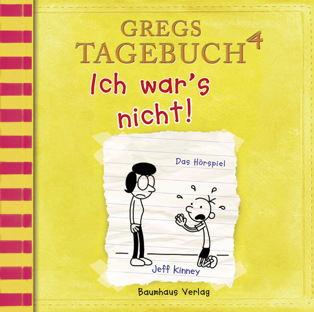 Buchcover von 'Gregs Tagebuch 4 - Ich war's nicht!' - Hörbuch (CD) von Jeff Kinney