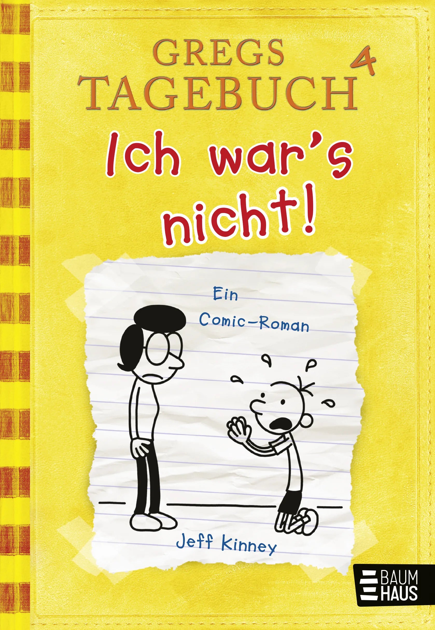 Cover: Gregs Tagebuch 4 - Ich war's nicht! (Hardcover) von Jeff Kinney